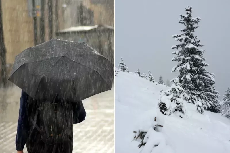 pluie neige