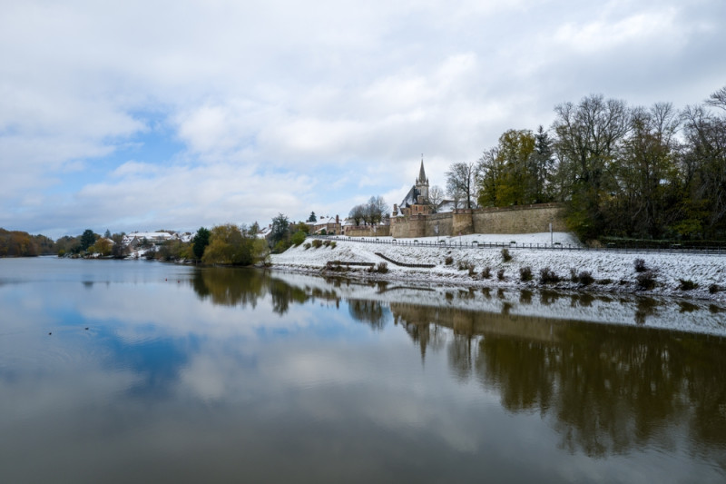 Chateau en hiver