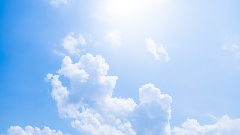 Ciel bleu