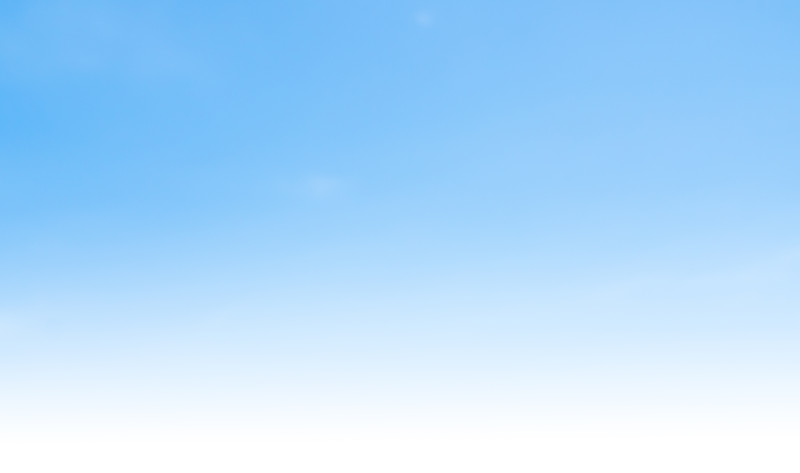 Vue d'un ciel bleu