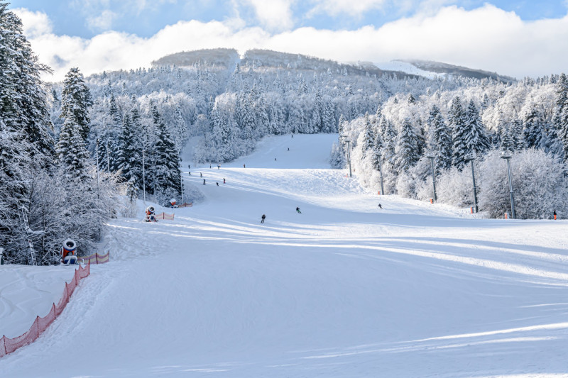 Piste de ski