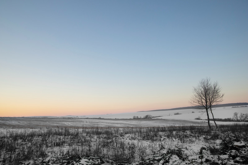 Campagne en hiver