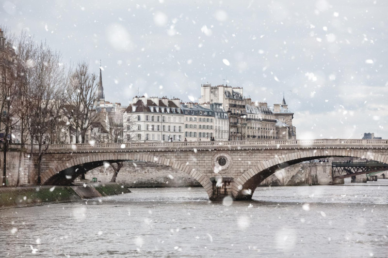 Neige à Paris