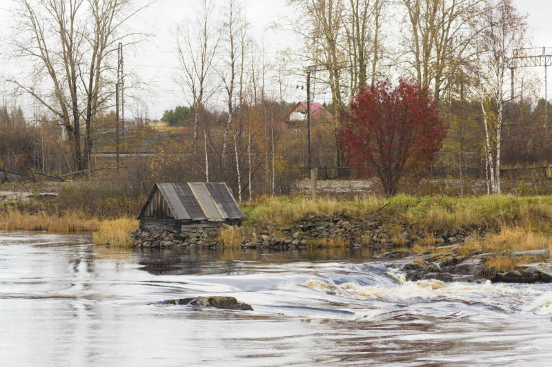 Rivière en crue