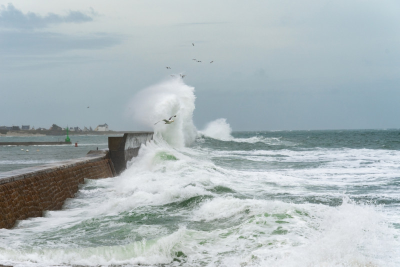 Mer agitée