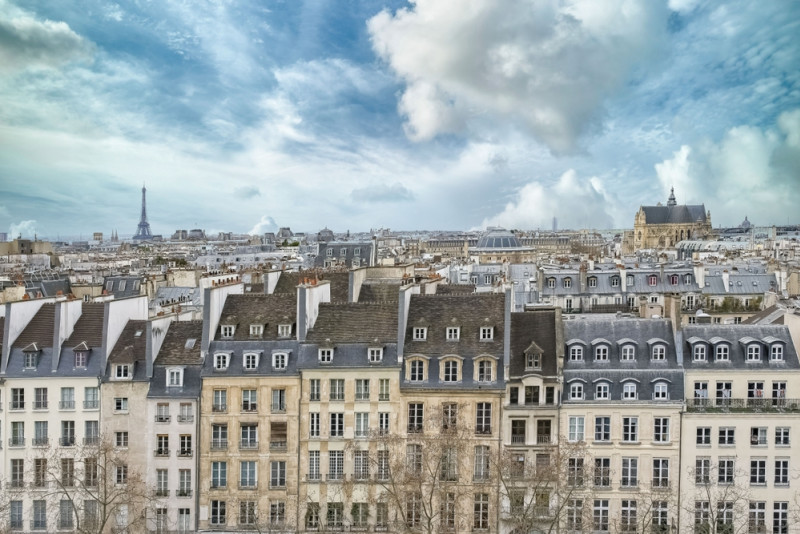 Bâtiments à Paris