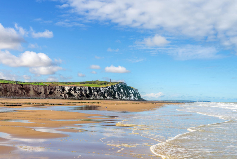 Plage de la côte d'opale