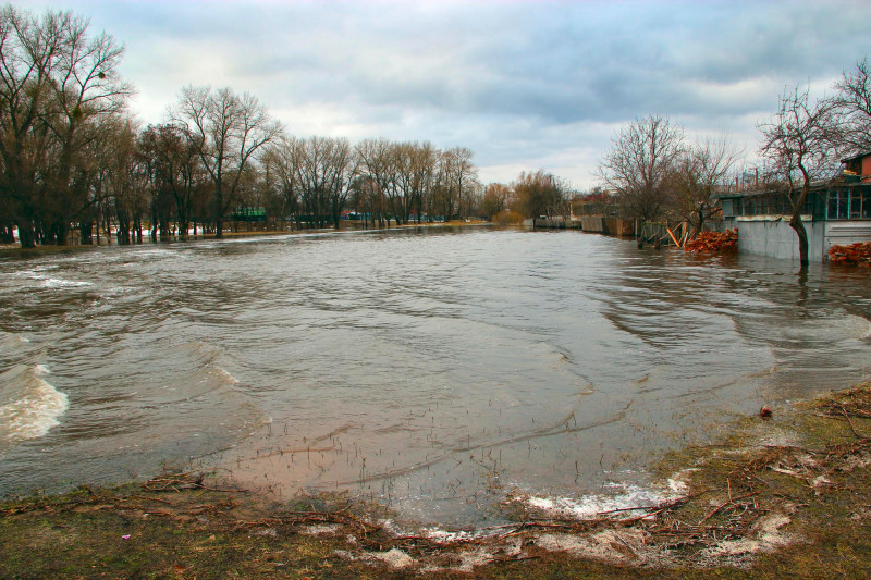 Rivière en crue