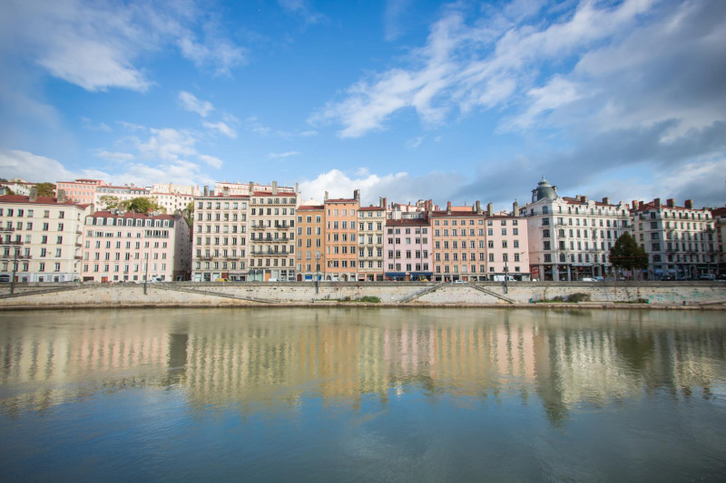 Rive à Lyon