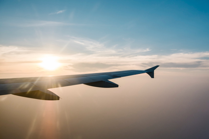 Ail d'un avion en vol