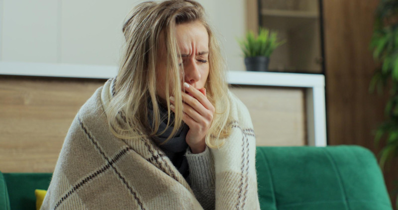 Femme malade