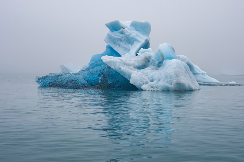 Un glacier en antarctique