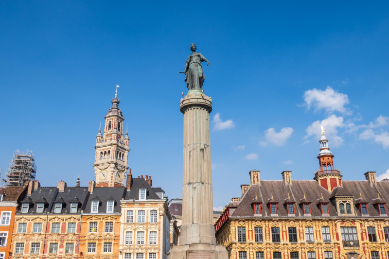 Colonne de la déesse à Lille