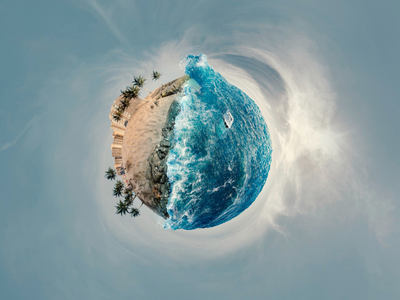 Visuel de la Terre déséchée