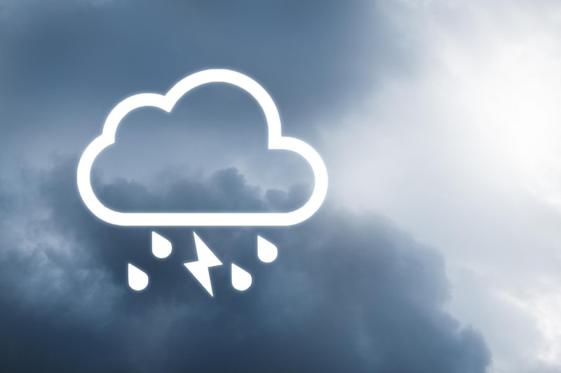 Pluie et nuages