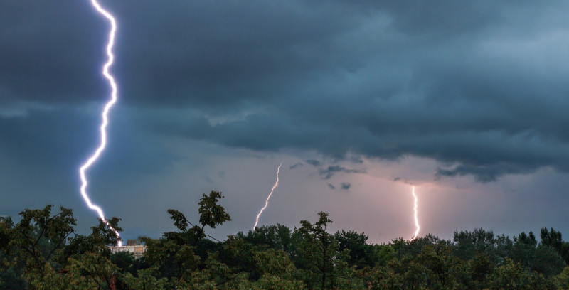 Eclairs et orage