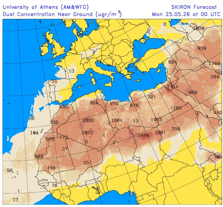 Le ciel de la France s’apprête à virer à l’orange : chaleur et sable saharien en approche