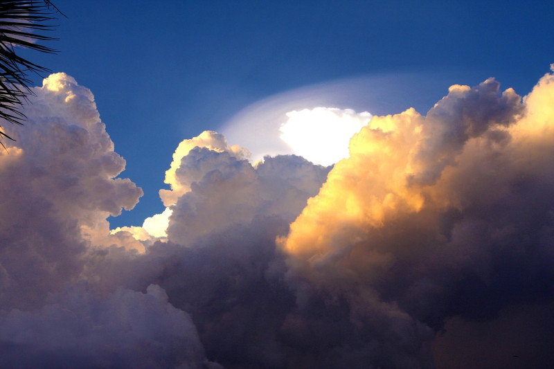 floride, tempête approchant, orage, conditions météorologiques, léger, nature, ciel, des nuages