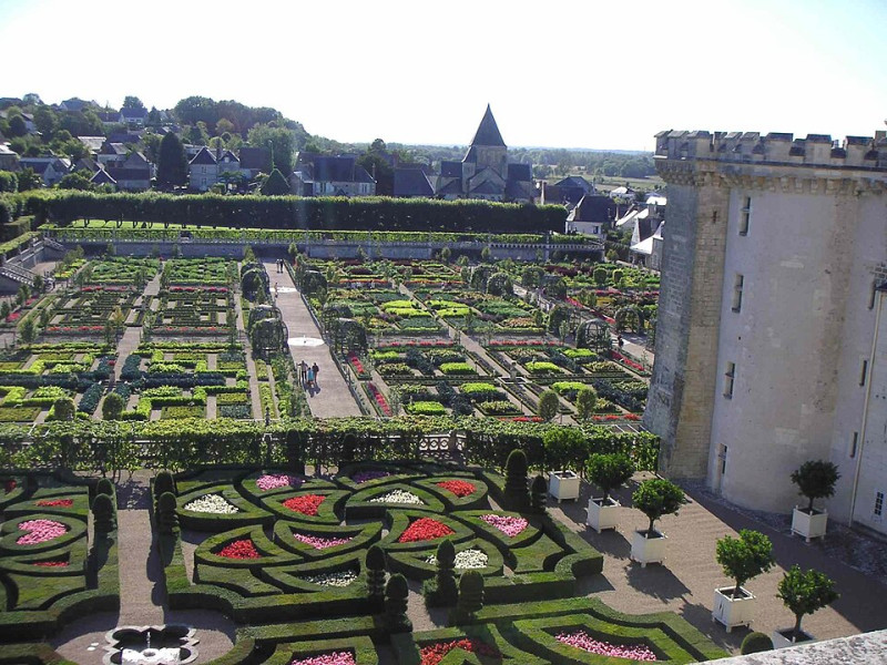 Les jardins du château de Villandry