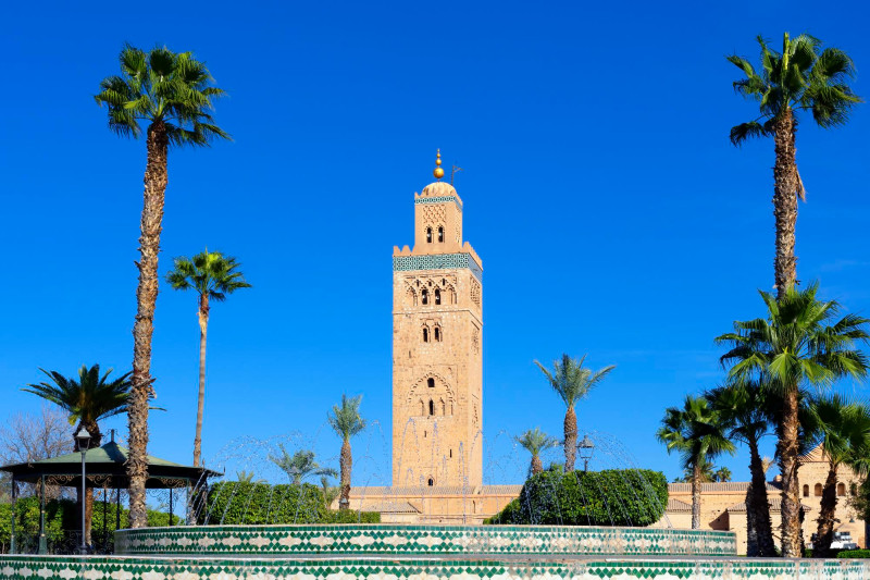 Marrakech au Maroc