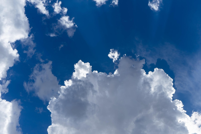 des nuages, ciel, journée, nature, l'été, nuageux, conditions météorologiques