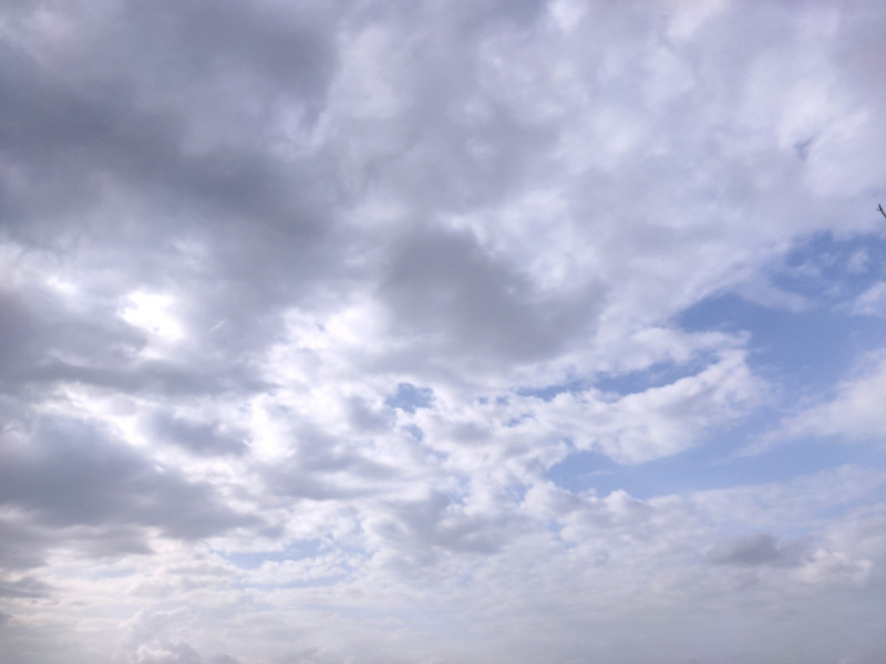 clouds in the sky