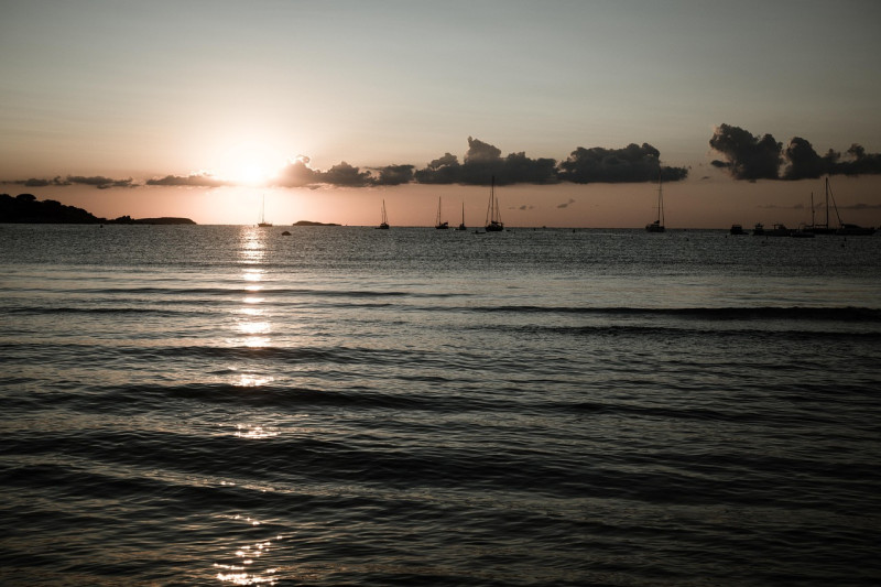 sun, sea, nature, corsica, sunrise, landscape, beach, l'eau, mer, paysage, plage, sunset, été, navire