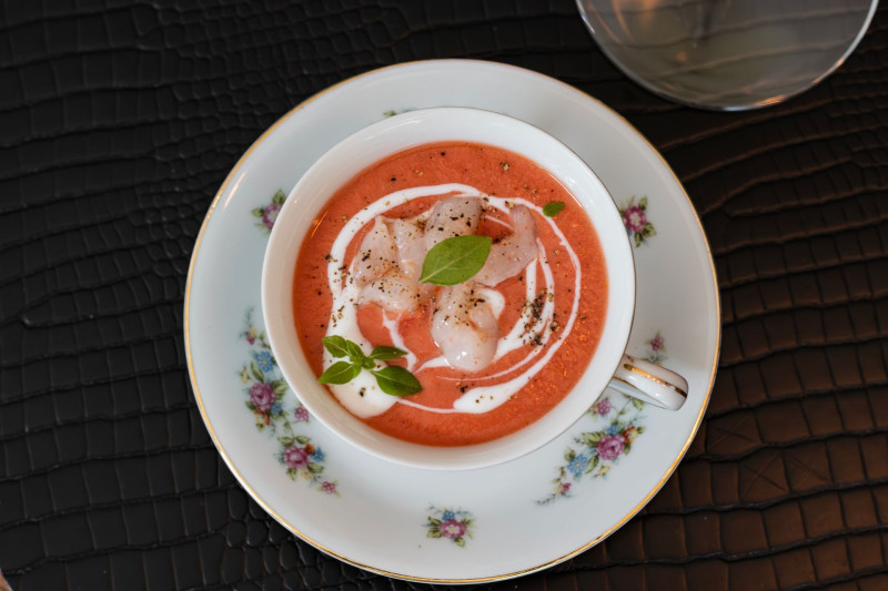 Soupe de fraises