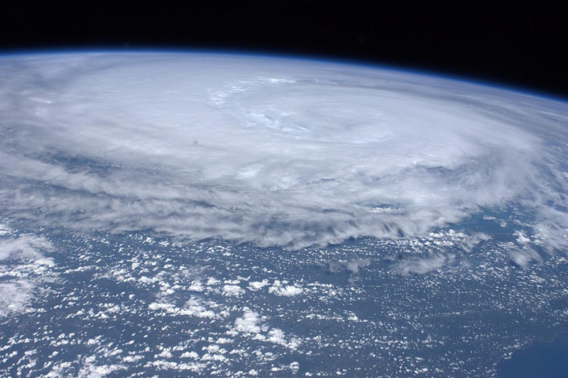ouragan, l'ouragan irène, cyclone tropical, cyclone, des nuages, tornade, typhon, vent, tempête, nature, vue aérienne, espace