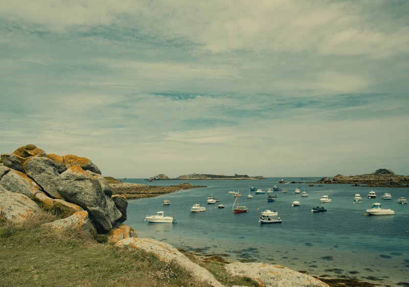 Boats - La Lande - Porspoder - Vintage style with a Samyang 12mm