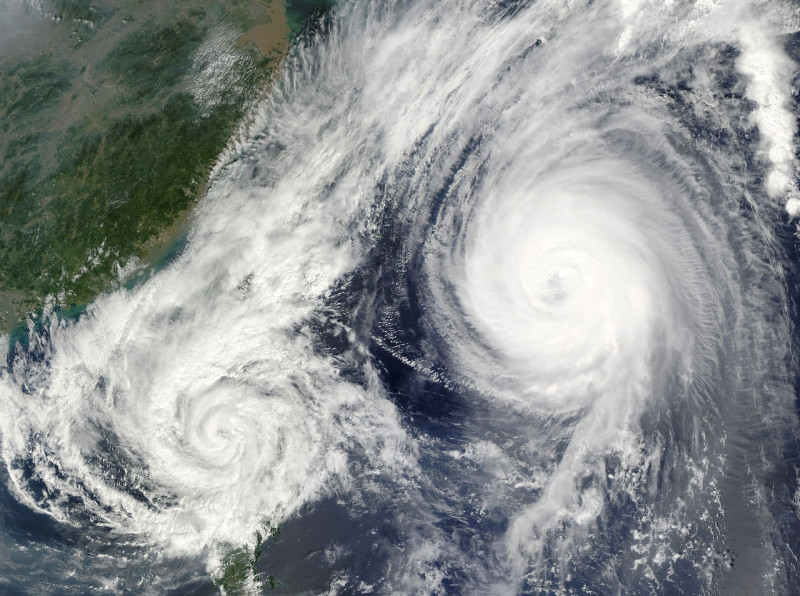 ouragan, cyclone tropical, typhon, cyclone, des nuages, tempête, vent, vue aérienne, météo, nature, l'atmosphère, satellitenbid, image satellite, parme