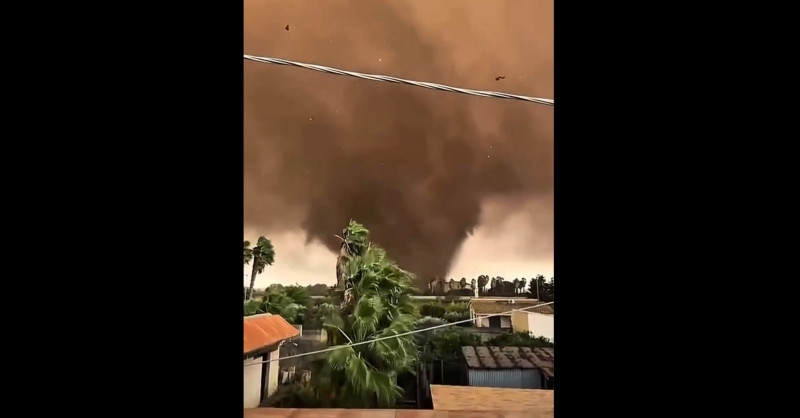Une tornade dévastatrice a touché la Sicile ce vendredi, laissant de terribles dégâts